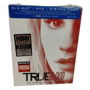 True Blood Complete 5th Season HBO Original BluRay DVD Set Sealed
